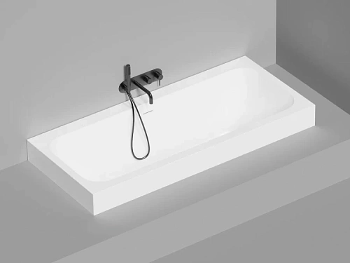 Ванна из искусственного камня Salini Orlanda Axis Kit 180x80 см покраска по RAL полностью - фото 3