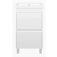 Тумба с раковиной напольная Misty Алиса 50 см прямоугольная