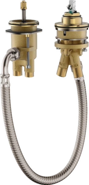 Скрытая часть смесителя на край ванны Hansgrohe на 2 отверстия 13159180 (детальная фотография)