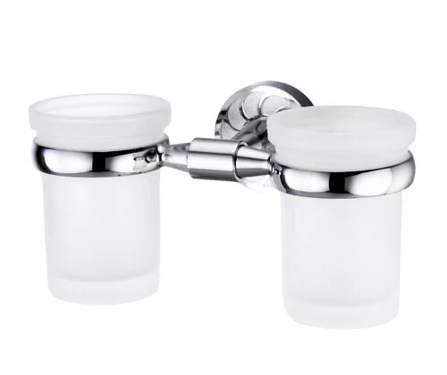 Стакан для ванной WasserKRAFT Isen двойной K-4028D (детальная фотография)