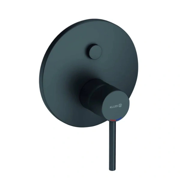 Смеситель для душа Kludi Bozz черный матовый 386593976 (детальная фотография)