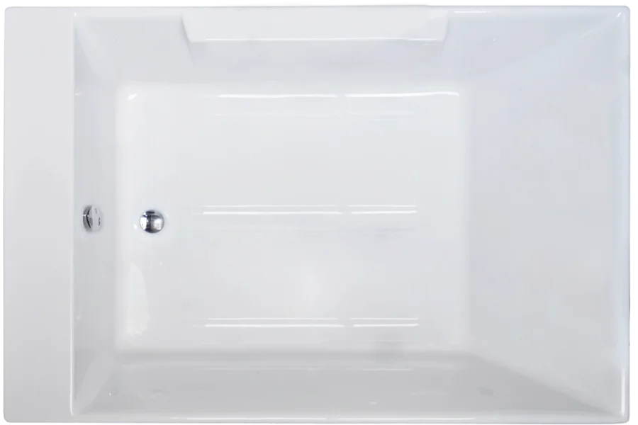 Акриловая ванна Royal Bath Triumph RB 665100 180 x 120 см в сборе с фронтальной и торцевой панелями и каркасом RB665100SB (детальная фотография)