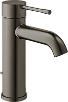 Смеситель для раковины темный графит матовый Grohe Essence New 