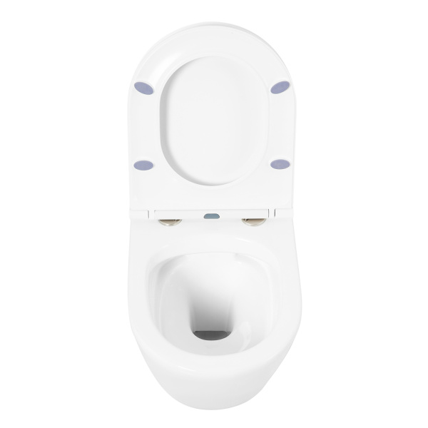 Унитаз с инсталляцией Belbagno TRE кнопка белая BB8001CHR/SC/BB002-80/BB014-SR-BIANCO (детальная фотография) index_1