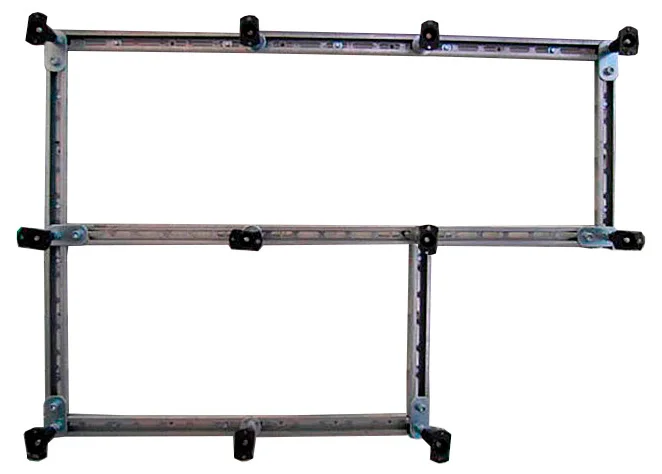 Каркас для поддона Cezares Tray с ножками TRAY-M-RH-120/90-ML-L (детальная фотография)