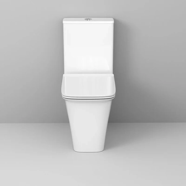 Унитаз компакт Grossman Galaxy белый GR-4468S (детальная фотография), с бачком