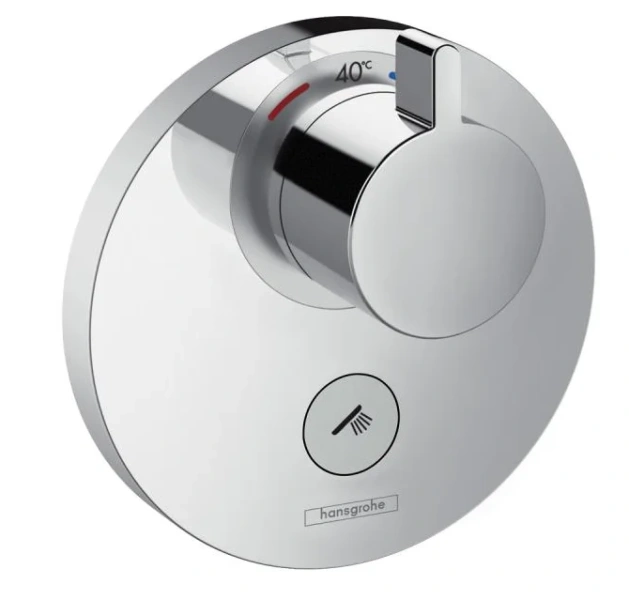 Смеситель для душа Hansgrohe ShowerSelect S Highflow 15742000 скрытый монтаж (детальная фотография)