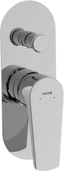 Душевой комплект Cersanit Moduo хром 64087 (детальная фотография), современные, hi-tech index_1