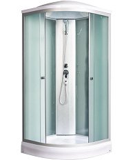 Душевая кабина River Nara Light XL 90x90 см стекло матовое