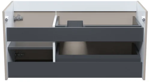 Тумба под раковину подвесная IDDIS Edifice 100 см капучино EDI10C0i95 (детальная фотография), комплект (набор)