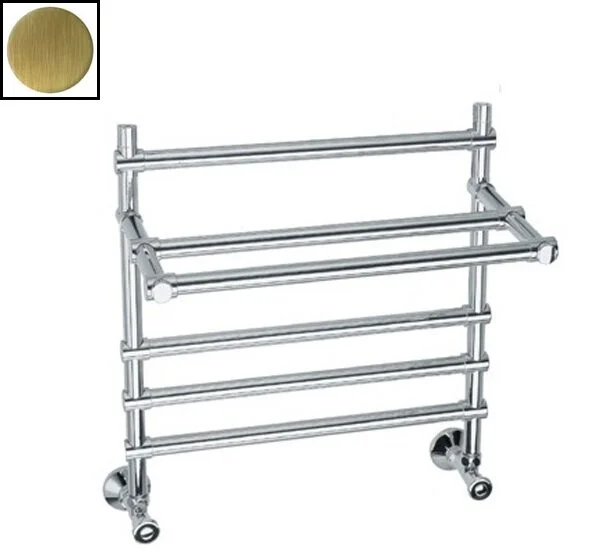 Полотенцесушитель водяной цвет:бронза Margaroli 453 с полкой 4534704OBP (детальная фотография)