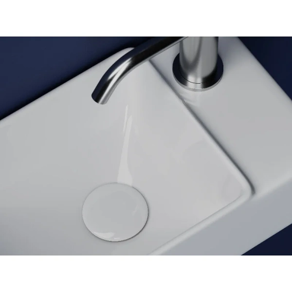 Раковина Ceramica Nova Element 40 см белая CN5045 (детальная фотография), из санфарфора