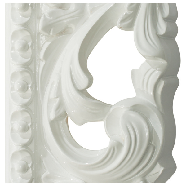 Консоль напольная, цвет белый глянец, Tessoro Isabella 80 TS-10108-W (детальная фотография), классические, ретро