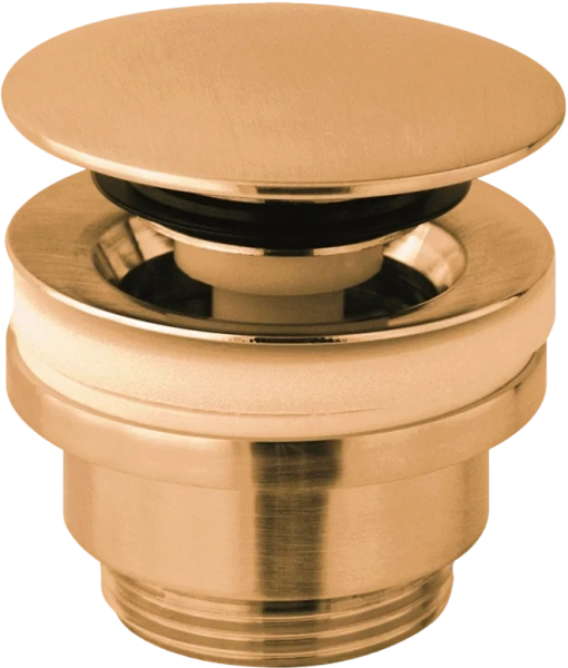 Донный клапан для раковины Paffoni медовое золото брашированное ZSCA050HGSP (детальная фотография)