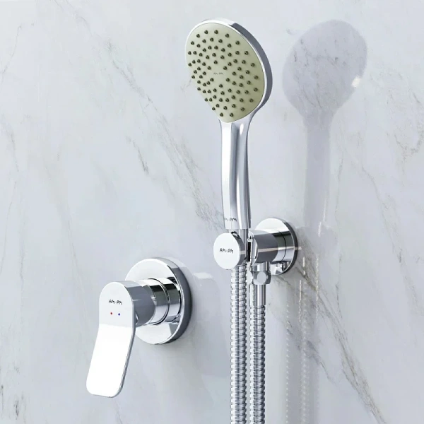 Душевой комплект Am.Pm X-Joy с внутренней частью FB85A2H000 (детальная фотография), душевые комплекты, наборы