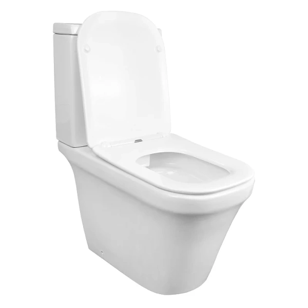 Унитаз компакт Azario Candy безободковый AZ-1503B (детальная фотография), с бачком