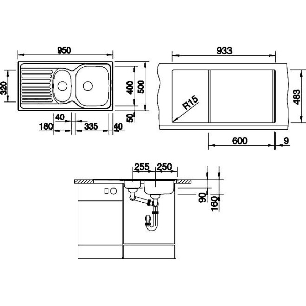 Схема (детальная фотография), с крылом