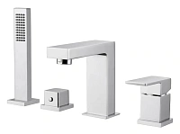 Смеситель на борт ванны Abber Daheim хром