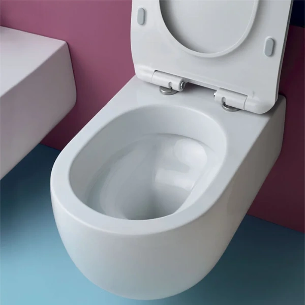 Унитаз подвесной Kerasan Flo безободковый 311101 (детальная фотография)