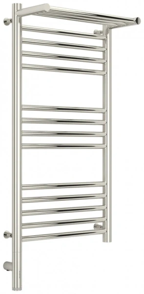 Полотенцесушитель электрический Сунержа Богема 3.0 40х80 см правый без покрытия 00-5807-8040 (детальная фотография), электрические с наружной вилкой, электрические скрытого подключения, правое подключение