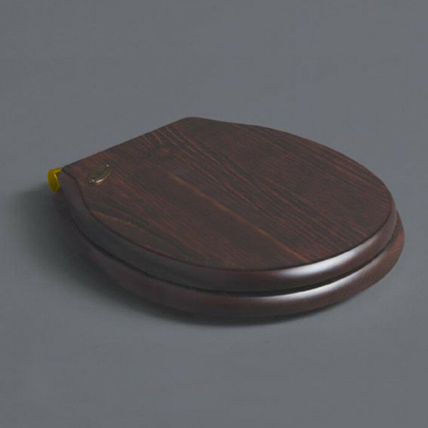 Крышка-сидение Simas Londra орех, петли золото LO 005 NOCE ORO (детальная фотография)