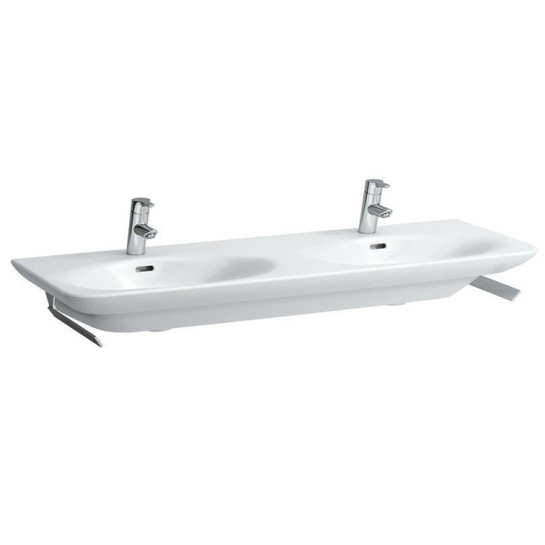 Раковина двойная Laufen Palace New 8.1070.8.000 (детальная фотография), двойные