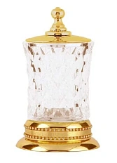 Стакан для ванной Boheme Imperiale с крышкой