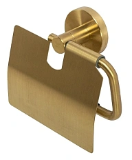 Бумагодержатель Cezares Relax брашированное золото