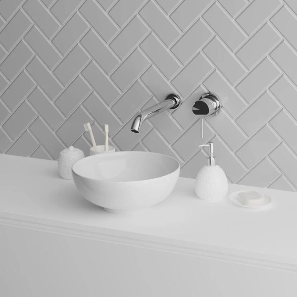 Раковина Grossman 32 см круглая GR-3021 (детальная фотография), накладные (на столешницу), пристенные