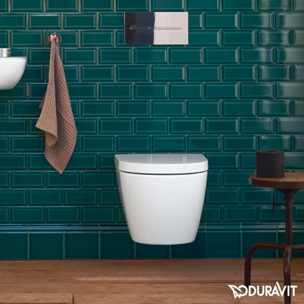 Унитаз подвесной Duravit ME by Starck без покрытия 2530090000 (детальная фотография), подвесные, встраиваемые