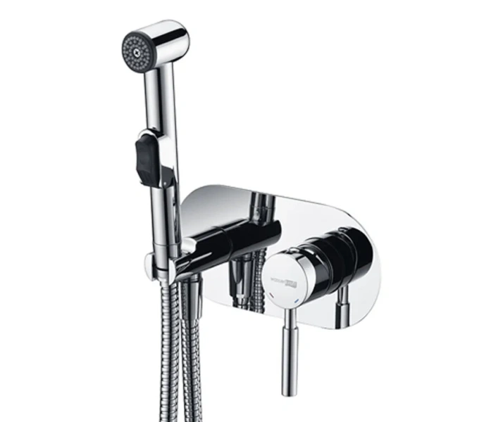 Гигиенический душ со смесителем WasserKRAFT Main с внутренней частью 4138 (детальная фотография), для туалета