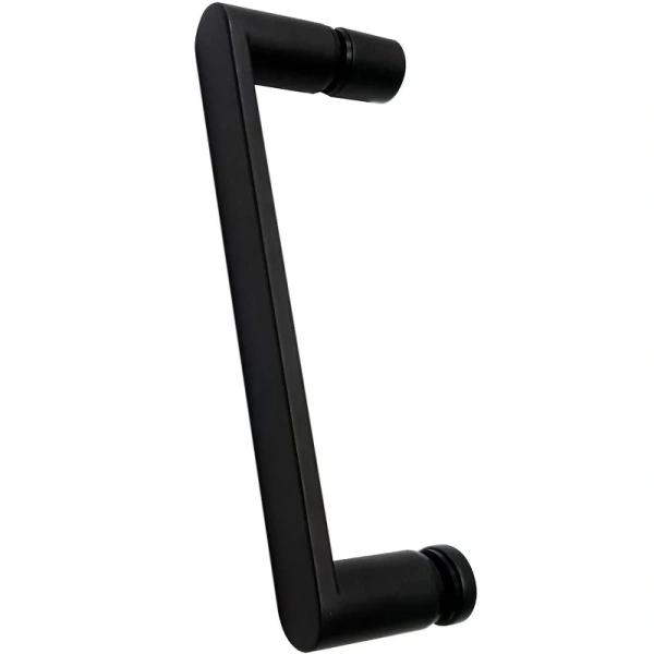 Душевой уголок Abber Sonnenstrand 100х75 см профиль черный, стекло прозрачное AG04100BC-S75B (детальная фотография), современные, hi-tech