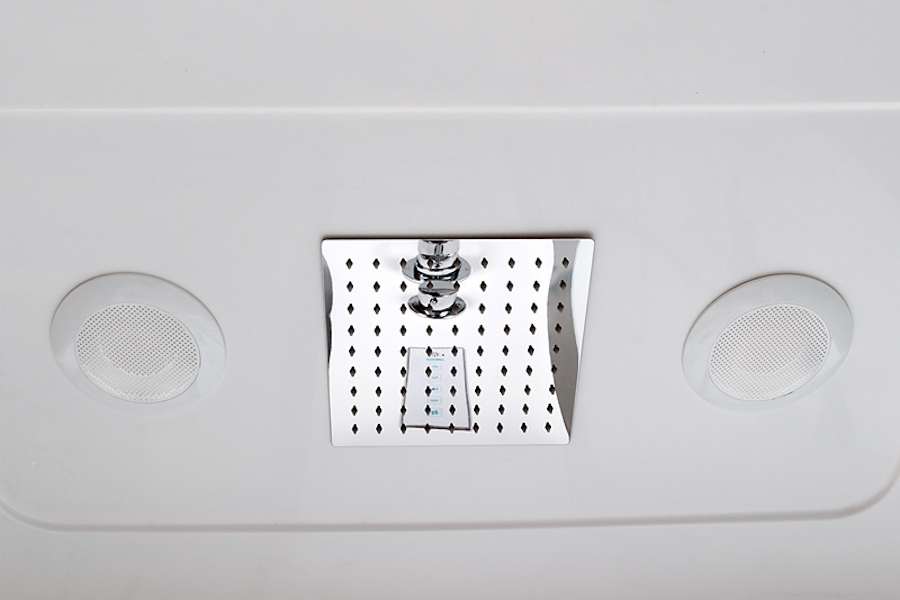 Душевая кабина Deto EM 170x90 см с крышей EM4517 (детальная фотография), современныe, hi-tech