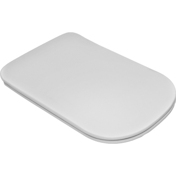 Крышка-сидение с микролифтом Kerasan Tribeca белый матовый 519130 (детальная фотография)