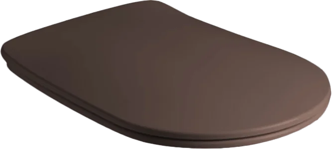 Крышка-сидение с микролифтом Kerasan Nolita borgogna matt 539175 (детальная фотография)