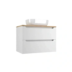 Тумба под раковину подвесная Style Line Бали 80 см белая