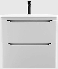 Тумба под раковину подвесная Style Line Марелла Люкс Plus 70 см белый матовый антискрейтч