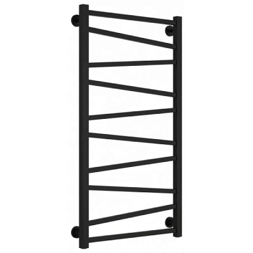Полотенцесушитель водяной Сунержа Сирокко 50х100 см черный матовый - фото 8