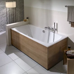 Ванна квариловая Villeroy & Boch My Art 180х80 см прямоугольная UBQ180MYA2V-01 (детальная фотография), приставные, встраиваемые