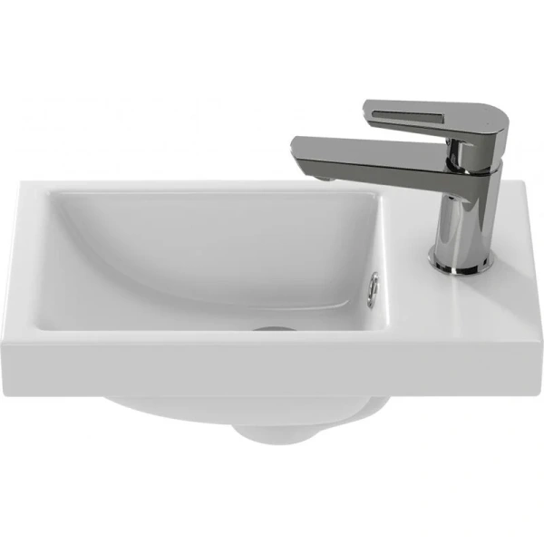 Раковина мебельная Cersanit Como 40 см санфарфор UM-COM40/1 (детальная фотография) index_1