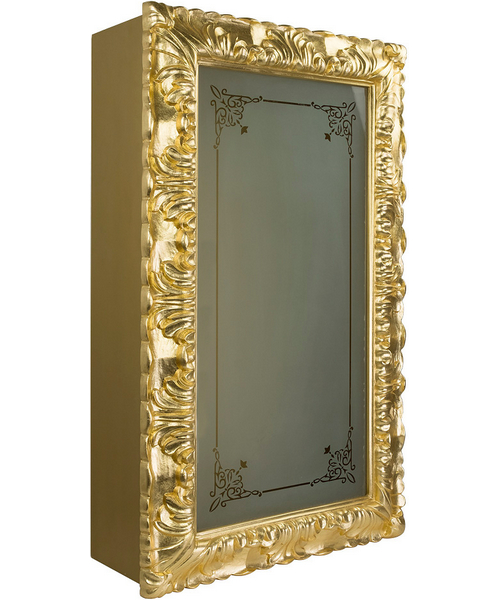 Шкаф подвесной Migliore Bella 58 см золото сусальное 21253 (детальная фотография)