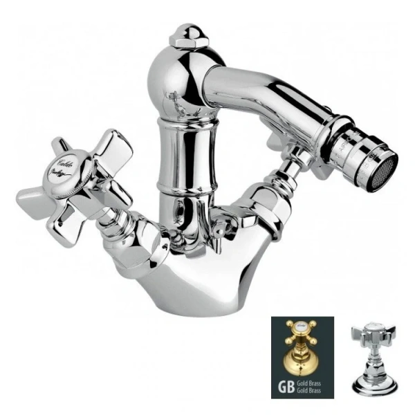 Смеситель для биде, тусклое золото, Nicolazzi D.Anglaises 1434GB18 (детальная фотография)