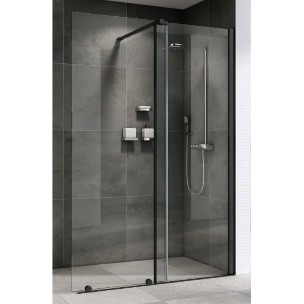 Душевая дверь Abber Komfort 120 см стекло прозрачное AG09120B (детальная фотография)
