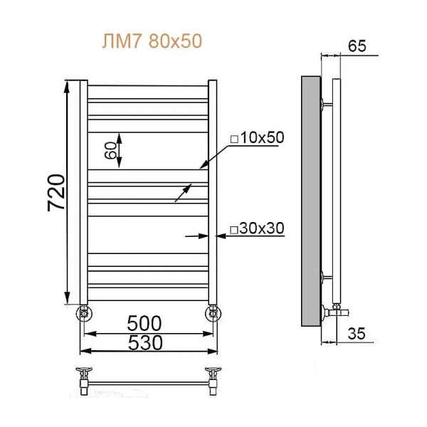 Схема (детальная фотография), черный