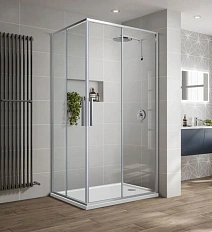 Душевой уголок Vincea Slim-U VSS-2SU900CL 90х90 см стекло прозрачное