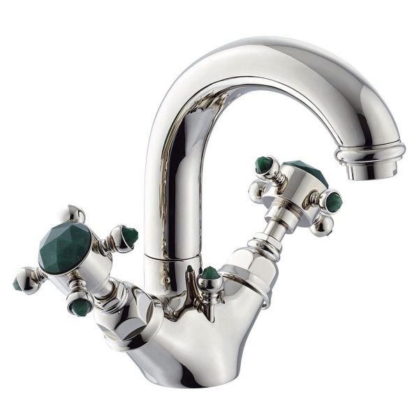 Смеситель для раковины, золото, Nicolazzi Le Pietre 2132GO09 (детальная фотография)