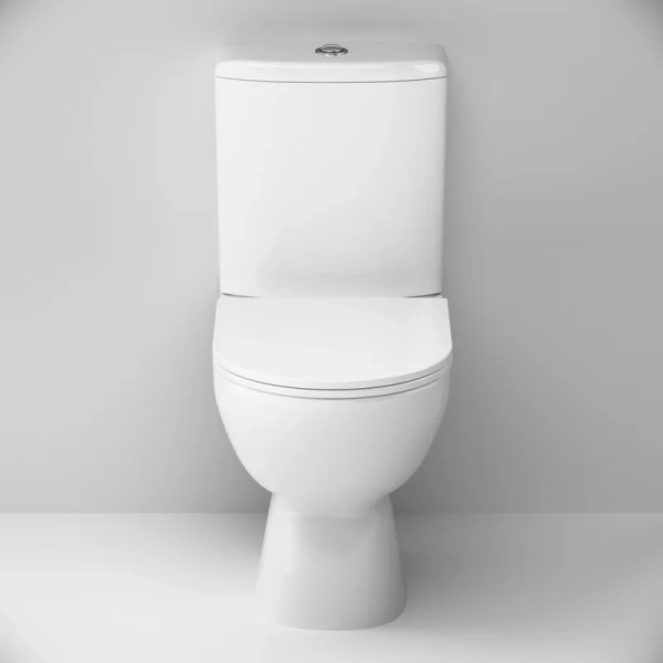 Унитаз-компакт AM.PM Gem FlashClean с сиденьем микролифт C908600SC (детальная фотография), современные, hi-tech