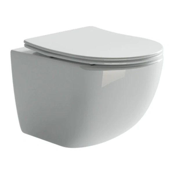 Унитаз с инсталляцией Ceramica Nova Forma кнопка хром CN3009_1002CH_1000 (детальная фотография), с инсталляцией index_1