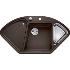 Мойка для кухни, цвет кофе, Blanco Delta