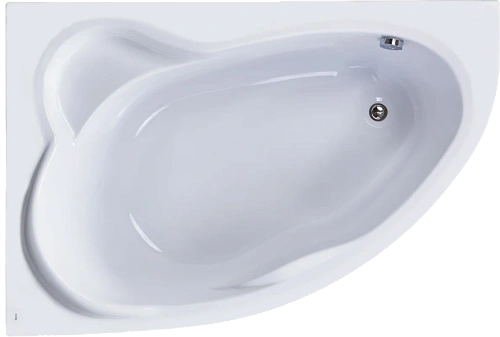Ванна акриловая Roca Luna 170x115 см левая - фото 1